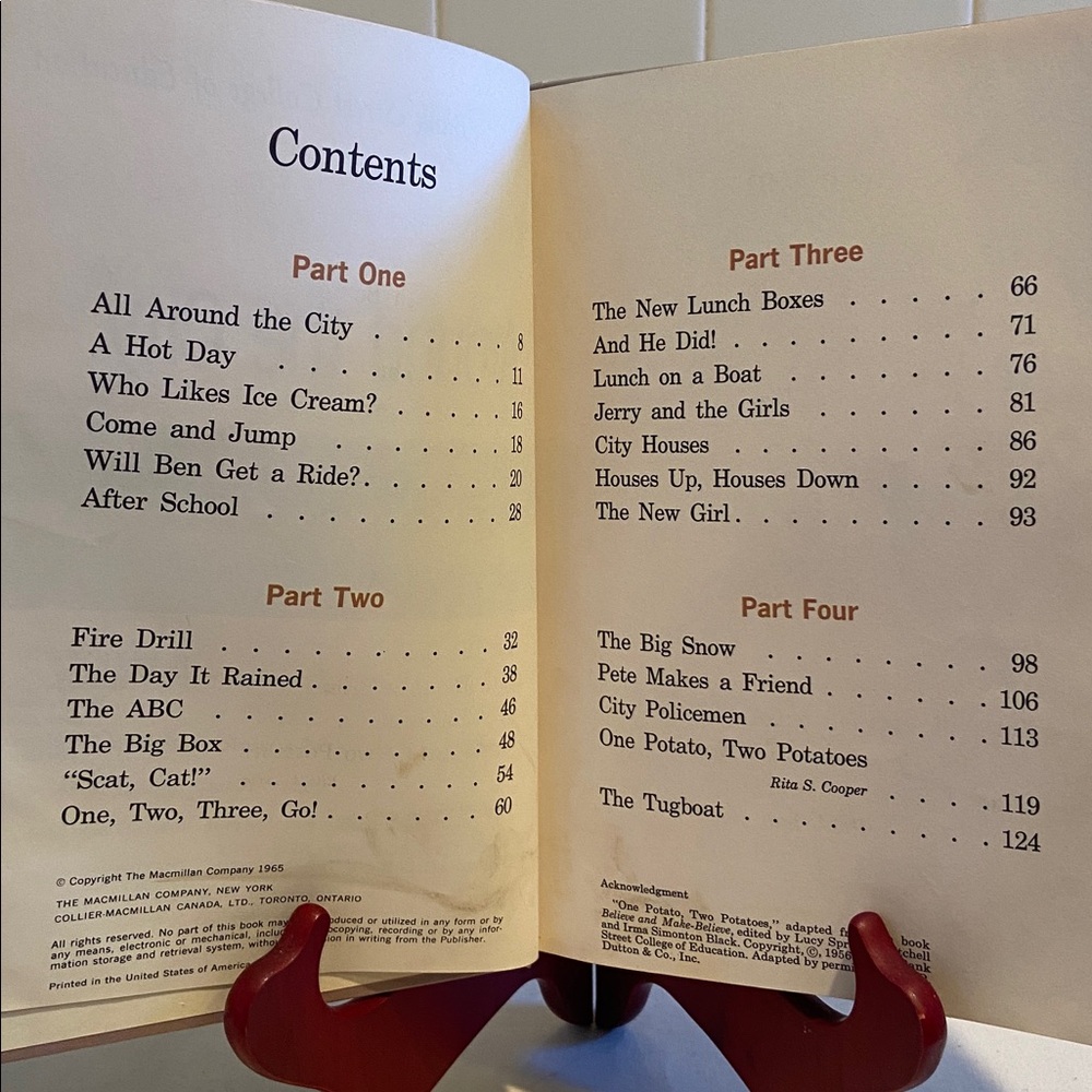 📚1965 Rare! Around the City By The Bank Street Readers College of Education - Picture 4 of 10